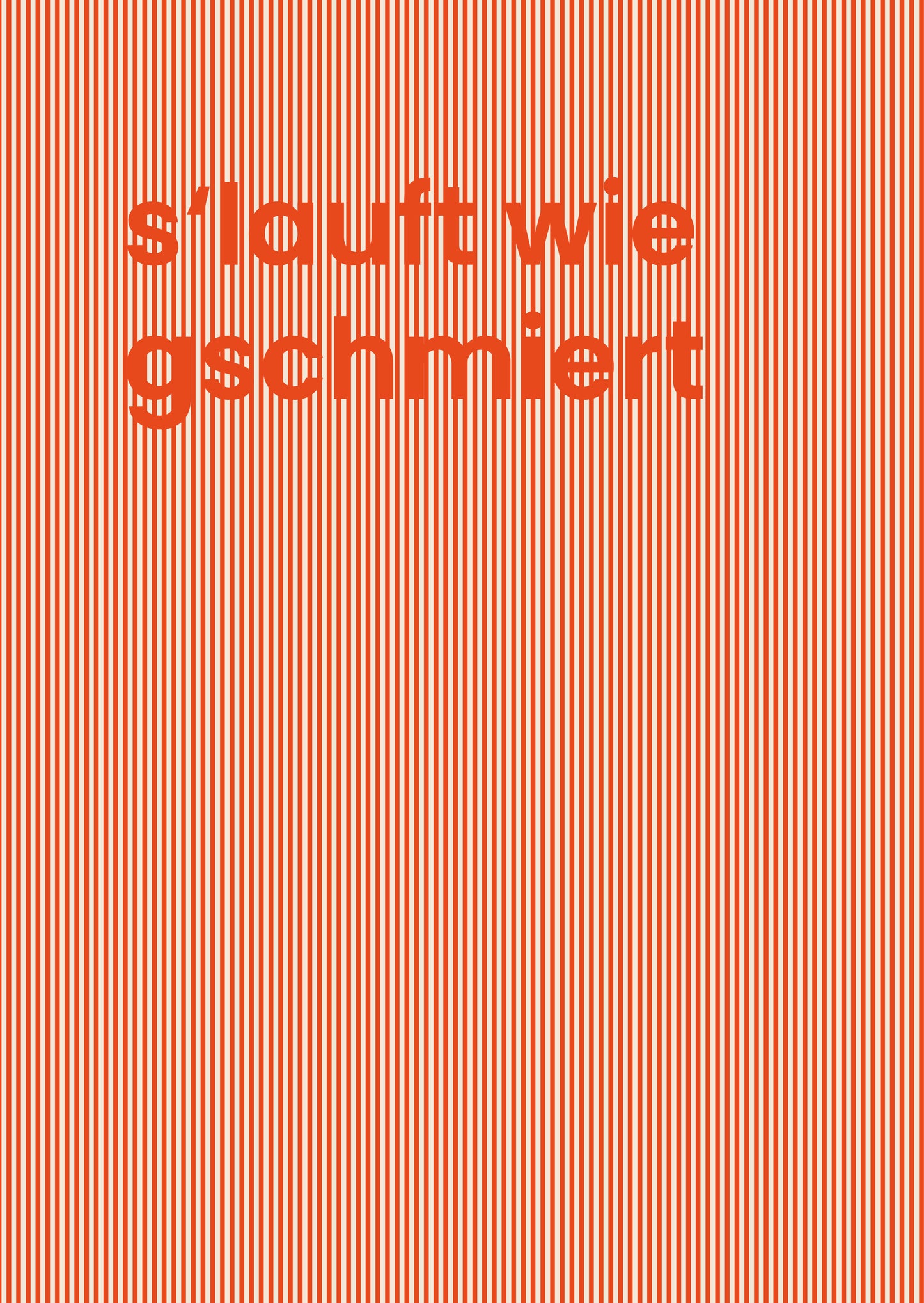 s'lauft - K